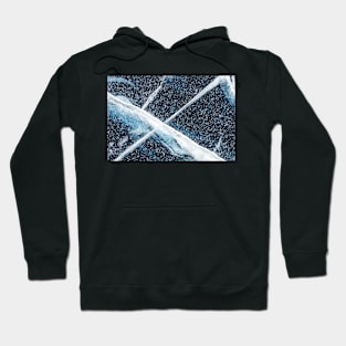 Frozen lake, Swedish Lapland Hoodie